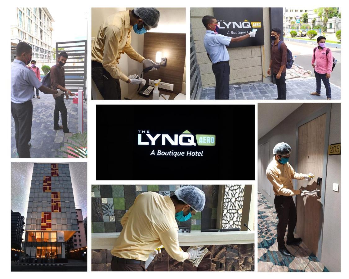 Lynq Aero Otel Kalküta Dış mekan fotoğraf